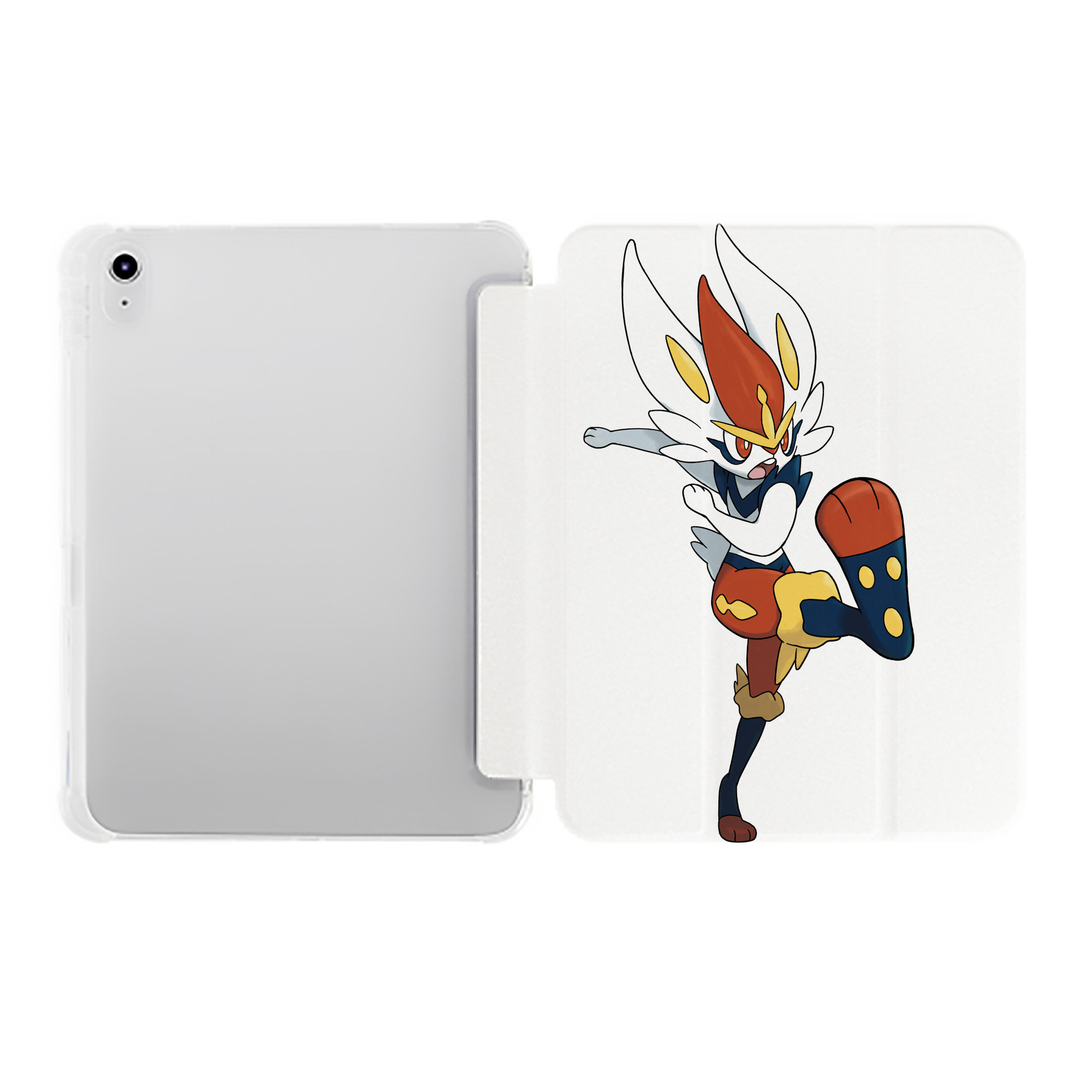 （画像用） ポケットモンスター Pokémon IPad ケース ペン収納付き 三つ折りスタンド PUレザー×シリコン 対応機種9.5/10.5/10.9インチ
